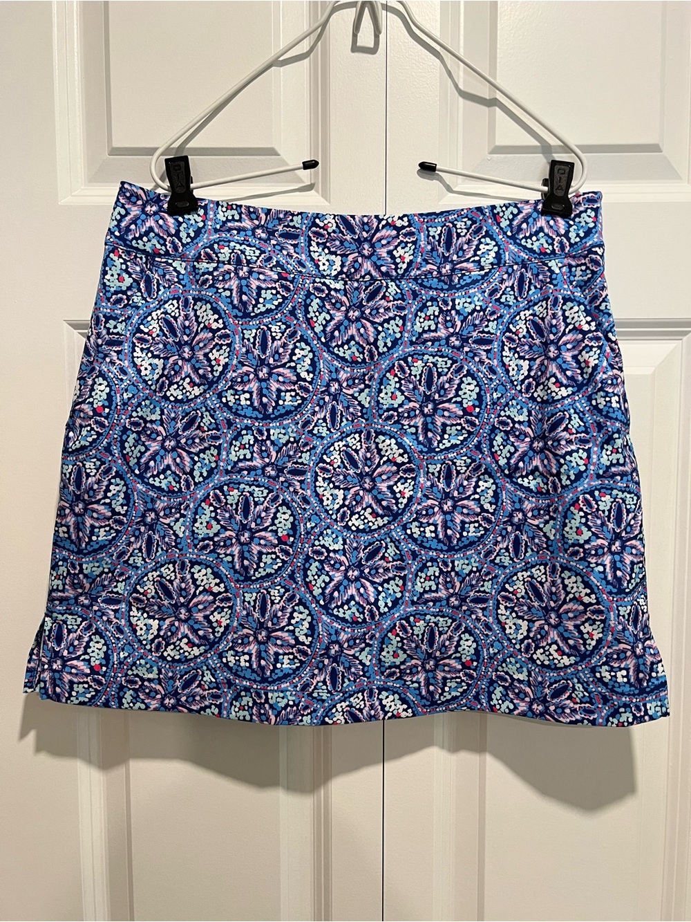 Vineyard Vines Athletic Skirt, Blue and Purple Mosaic, Golf Skort